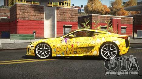 Lexus LFA Fibuna S14 para GTA 4