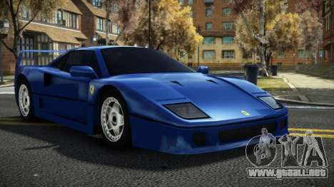 Ferrari F40 Butitar para GTA 4