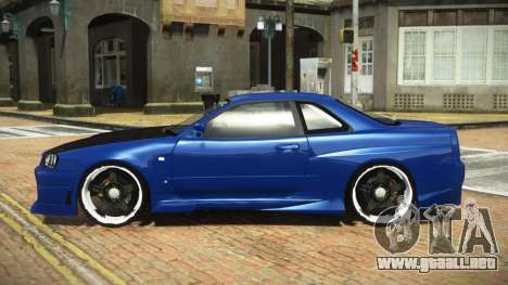 Nissan Skyline R34 Yoguda para GTA 4