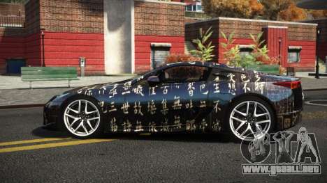 Lexus LFA Fibuna S12 para GTA 4