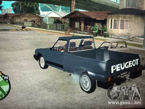 Peugeot 504 pick up 1998 para GTA San Andreas
