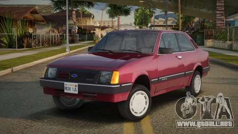 Chevrolet Chevette 1988 Remastered para GTA San Andreas