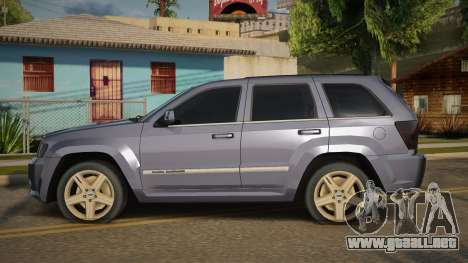 Jeep Grand Cherokee SRT WK1 para GTA San Andreas