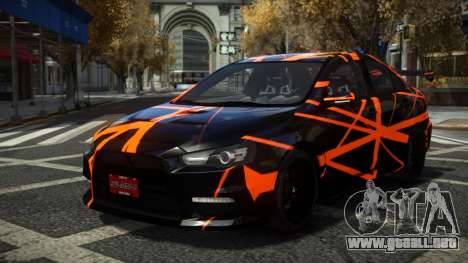 Mitsubishi Lancer Evolution X Rohisho S11 para GTA 4