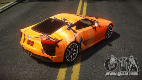 Lexus LFA Fibuna S11 para GTA 4