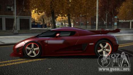 Koenigsegg Agera One Toshimy para GTA 4