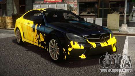 Mercedes-Benz C63 AMG Mitusha S13 para GTA 4