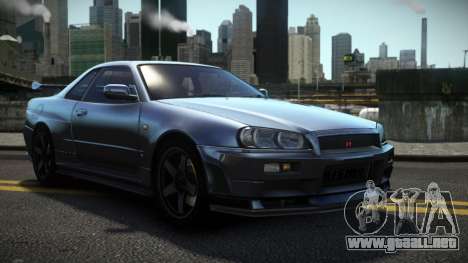 Nissan Skyline R34 Dezro para GTA 4