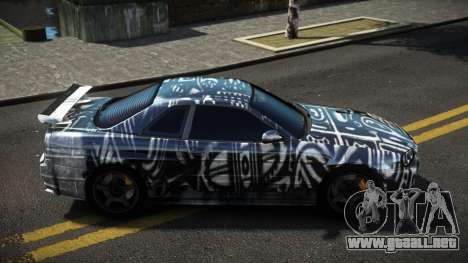 Nissan Skyline R34 Dezro S6 para GTA 4