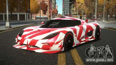 Koenigsegg Agera One Toshimy S5 para GTA 4