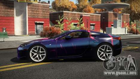 Lexus LFA Fibuna S2 para GTA 4
