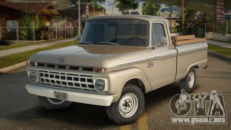 1965-1966 Ford F-100 para GTA San Andreas