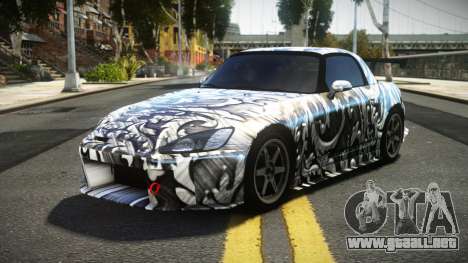 Honda S2000 Lirons S9 para GTA 4