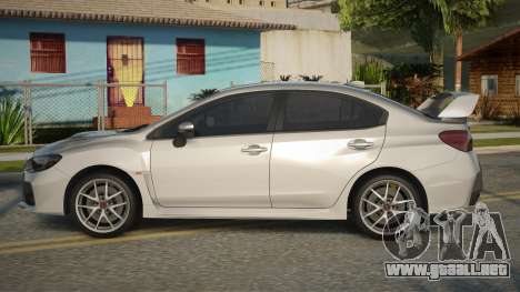 Subaru Impreza WRX STI Alisto para GTA San Andreas