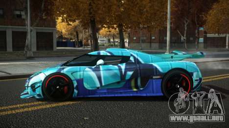 Koenigsegg Agera One Toshimy S11 para GTA 4