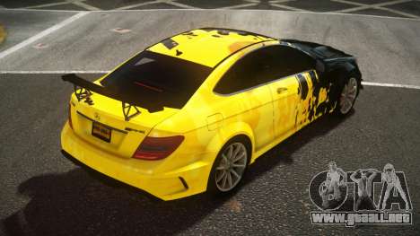 Mercedes-Benz C63 AMG Mitusha S13 para GTA 4