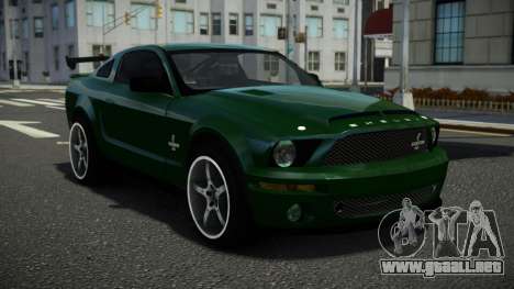 Shelby GT500 Zemey para GTA 4