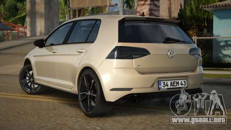 Volkswagen Golf Troxas para GTA San Andreas