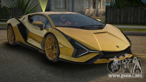 Lamborghini Sian V1.1 para GTA San Andreas