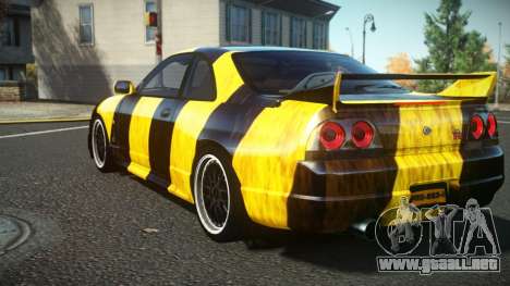 Nissan Skyline R33 Hikoshi S12 para GTA 4