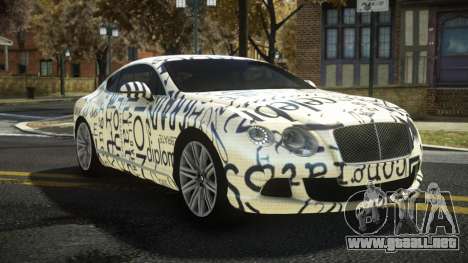 Bentley Continental GT Brazey S5 para GTA 4