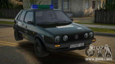Volkswagen Golf Mk2 Feldjager 1991 para GTA San Andreas