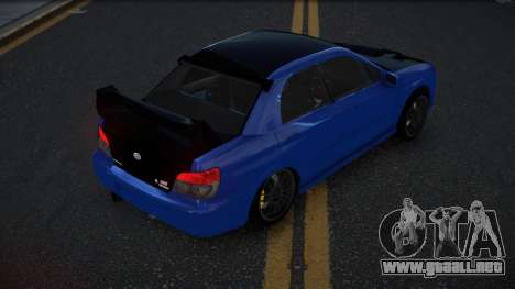Subaru Impreza Bariza para GTA 4