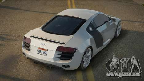 Audi R8 5.2 FSI WH para GTA San Andreas