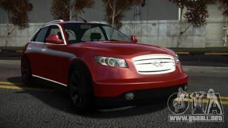 Infiniti FX45 Nohormy para GTA 4