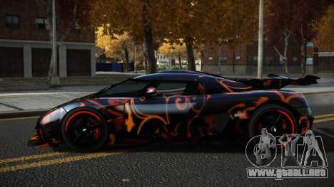 Koenigsegg Agera One Toshimy S14 para GTA 4