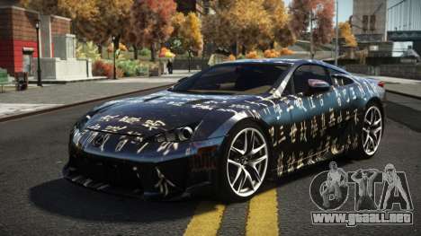 Lexus LFA Fibuna S12 para GTA 4