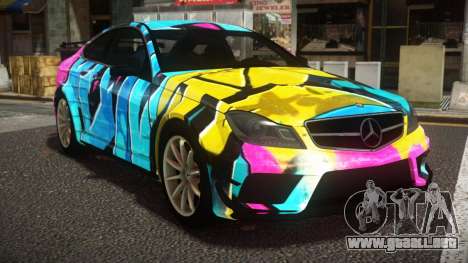 Mercedes-Benz C63 AMG Mitusha S14 para GTA 4