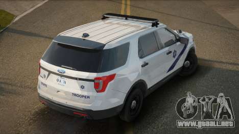 Arkansas State Police Ford Explorer 2016 para GTA San Andreas