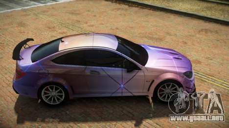 Mercedes-Benz C63 AMG Hurito S2 para GTA 4