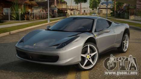 Ferrari 458 Italia V1.2 para GTA San Andreas
