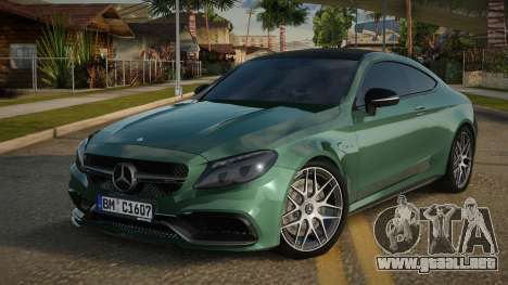 Mercedes-Benz C63S AMG SE para GTA San Andreas