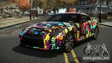 Nissan GT-R R35 Farihu S9 para GTA 4