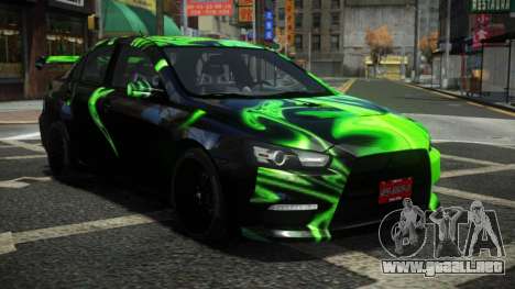 Mitsubishi Lancer Evolution X Rohisho S7 para GTA 4