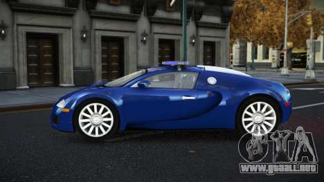 Bugatti Veyron 16.4 Police FT para GTA 4