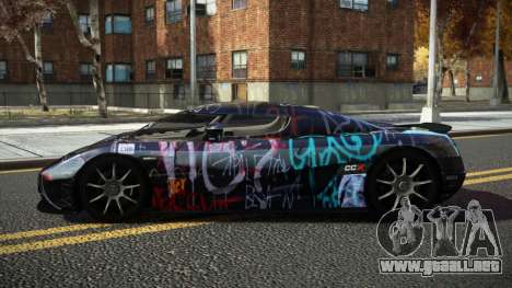 Koenigsegg CCX Tustrom S4 para GTA 4