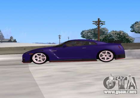 Nissan GT-R Nismo WT para GTA San Andreas