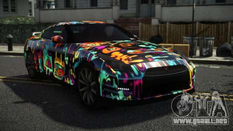 Nissan GT-R R35 Farihu S9 para GTA 4
