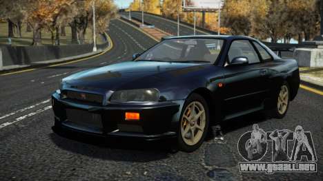 Nissan Skyline R34 Botraf para GTA 4