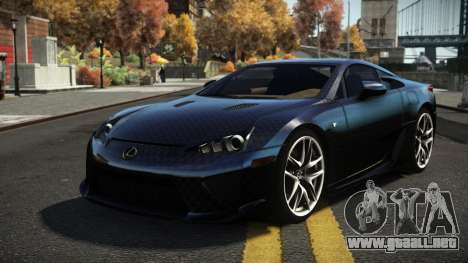 Lexus LFA Fibuna S8 para GTA 4