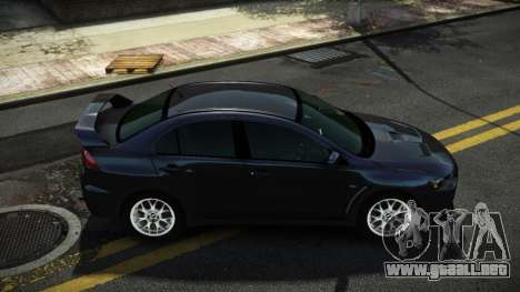 Mitsubishi Lancer Evo X Ulisapo para GTA 4