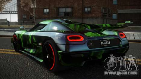 Koenigsegg Agera One Toshimy S8 para GTA 4
