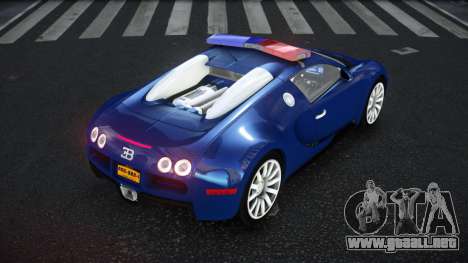 Bugatti Veyron 16.4 Police FT para GTA 4