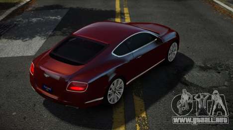 Bentley Continental GT Brazey para GTA 4