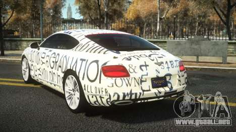 Bentley Continental GT Brazey S5 para GTA 4