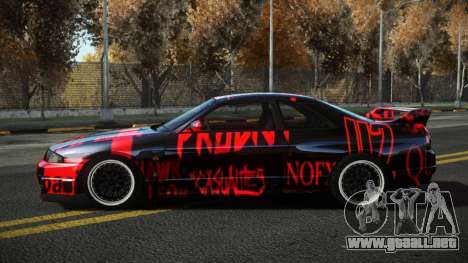 Nissan Skyline R33 Fahuz S5 para GTA 4